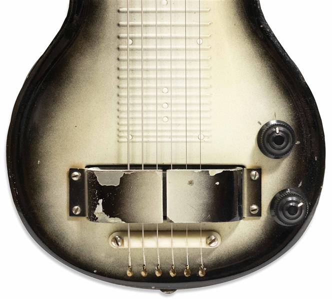 Steve Clark's Vintage Rickenbacker Lap Steel Guitar -- Used to Write Songs for Def Leppard's ''Adrenalize'' Album